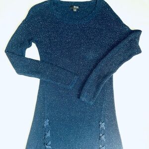 a.n.a.‎ Blue Long Sleeve Dress